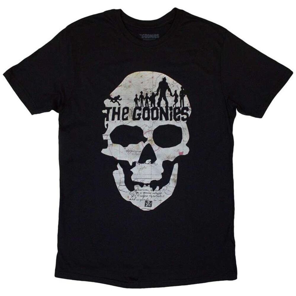 The Goonies Unisex Adult Skeleton T-Shirt / Black